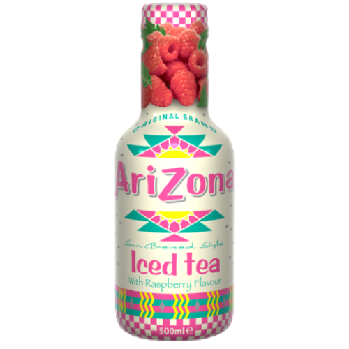 Arizona Iced Tea Raspberry 6X500Ml dimarkcash&carry