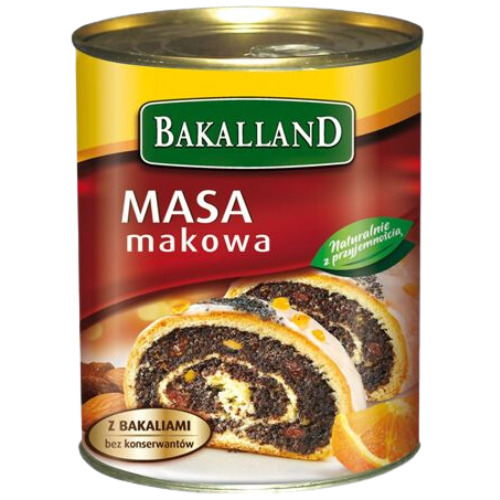 Bakalland Poppy Seeds 6X850G dimarkcash&carry