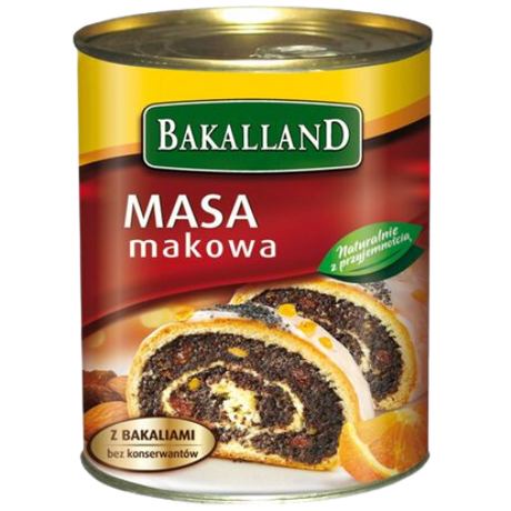 Bakalland Poppy Seeds 6X850G dimarkcash&carry