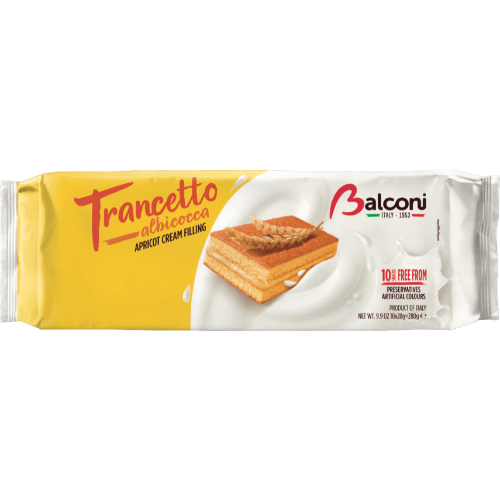 Balconi Trancetto Apricot Cake 15X280G dimarkcash&carry