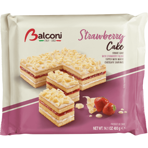 Balconi Strawberry Cake 6X400G dimarkcash&carry