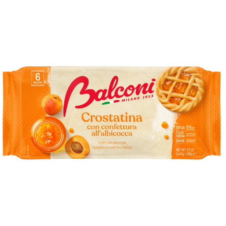 Balconi 6Pk Apricot Crostatina 16X240G dimarkcash&carry