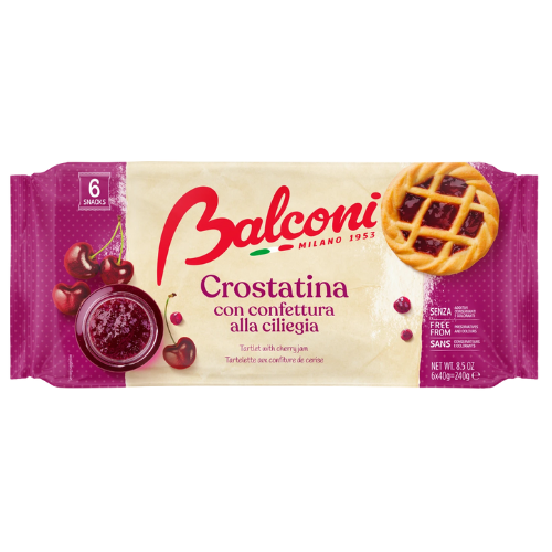 Balconi 6Pk Cherry Crostatina 16X240G dimarkcash&carry