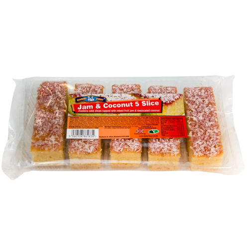 Baker Boys 5 Slice Jam & Coconut Cakes dimarkcash&carry