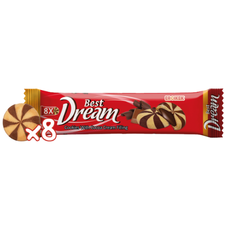 Best Dream Mosaic Cookies with Cocoa filling 24x70g dimarkcash&carry