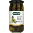 Bevelini Hot & Sweet Jalapenos 6x400g