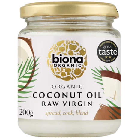 Organic Biona Virgin Coconut Oil 6X200G