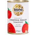 Organic Biona Chopped Tomatoes 12X400G