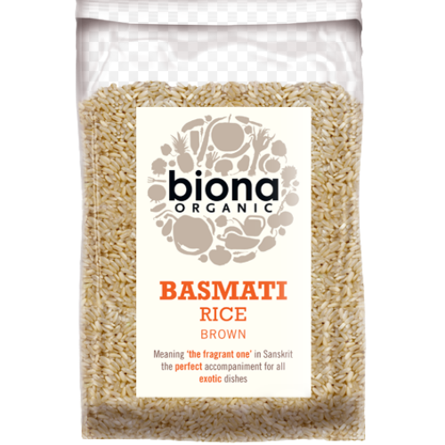 Organic Biona Basmati Rice Brown 6X500G