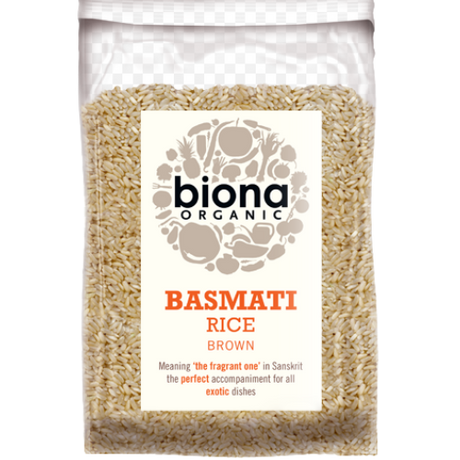 Organic Biona Basmati Rice Brown 6X500G