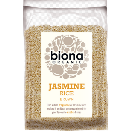 Organic Biona Jasmine Rice Brown 6X500G