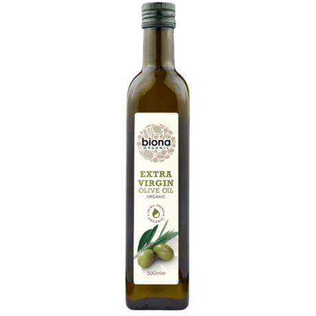 Organic Biona Olive Oil Extra Virgin 6X500G