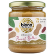 Organic Biona Peanut Butter 6X250G