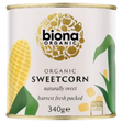 Organic Biona Sweetcorn 6X340G