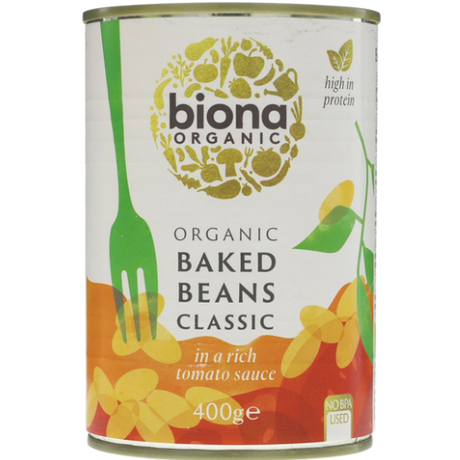 Organic Biona Organic Classic Baked Beans 12X400G