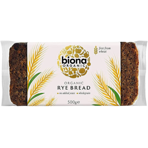 Organic Biona Rye Bread 7X500G