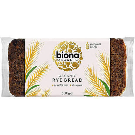 Organic Biona Rye Bread 7X500G