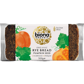 Organic Biona Rye Pumpkinseed Bread 7X500G