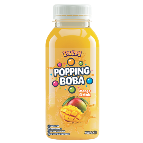 Pappi Mango Boba Tea 15X350Ml dimarkcash&carry