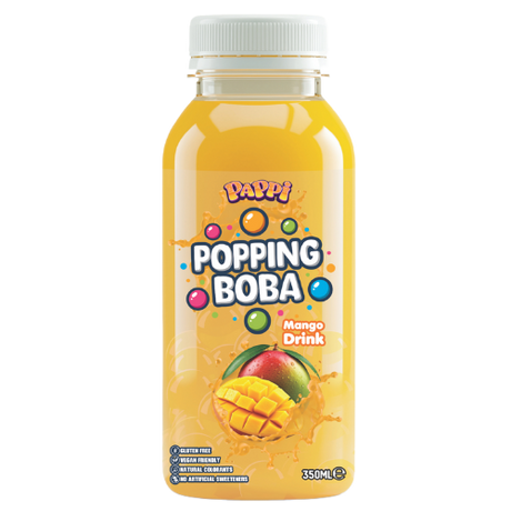 Pappi Mango Boba Tea 15X350Ml dimarkcash&carry