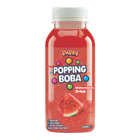 Pappi Watermelon Boba Tea 15X350Ml dimarkcash&carry