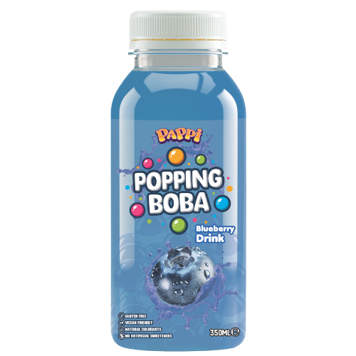 Pappi Blueberry Boba Tea 15X350Ml dimarkcash&carry