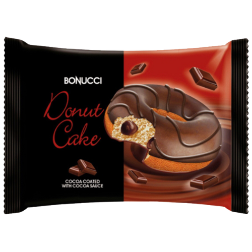 Bonucci Donut Cake With Cacoa 24X40Gr dimarkcash&carry