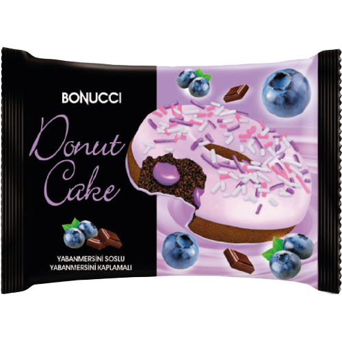 Bonucci Donut Cake With Blueberry 24X40G dimarkcash&carry