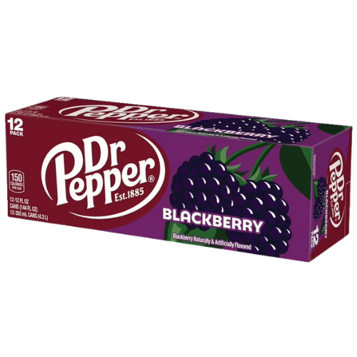 Dr Pepper Blackberry 12X355Ml dimarkcash&carry