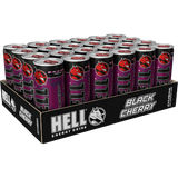 Hell Energy Drink Black Cherry 24X250Ml dimarkcash&carry