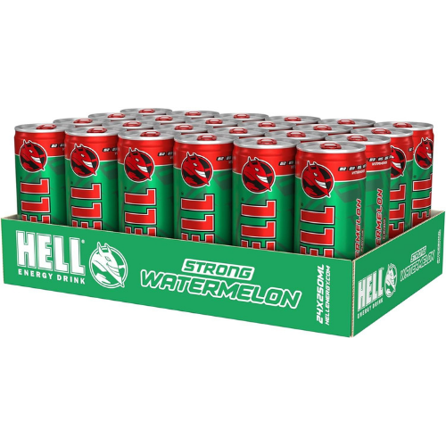 Hell Energy Drink Watermelon 24X250Ml dimarkcash&carry