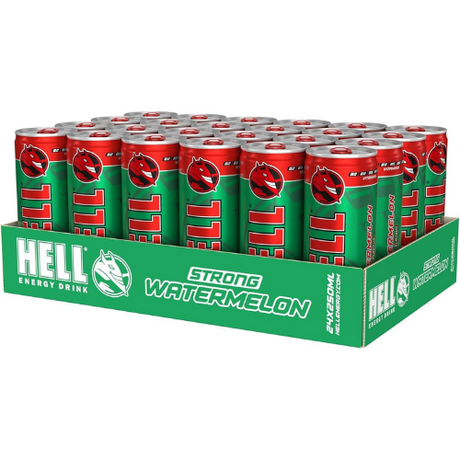 Hell Energy Drink Watermelon 24X250Ml dimarkcash&carry