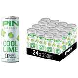 Pin Drinks Cool Lime Can 24X250Ml dimarkcash&carry