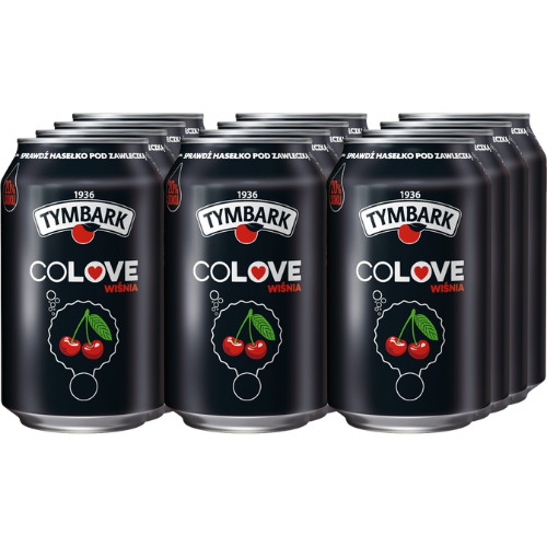 Tymbark COLOVE Cola-Cherry 12x330ml dimarkcash&carry