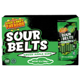 Sour Belts Green Apple 12X100G dimarkcash&carry