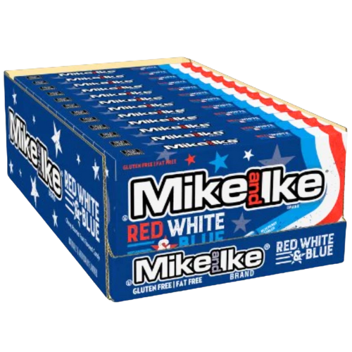 Mike & Ike Theater Red White and Blue 12x120g (BIG) dimarkcash&carry