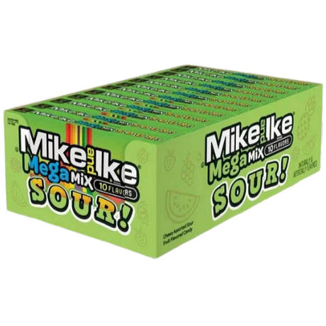 Mike & Ike Theater Mega Mix Sour 12x120g (BIG) dimarkcash&carry