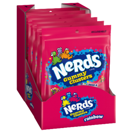 Nerds Rainbow Gummy Clusters *BAG* 6x226g dimarkcash&carry