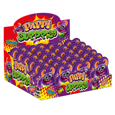 Pappi Surprise Monster 24x4g dimarkcash&carry