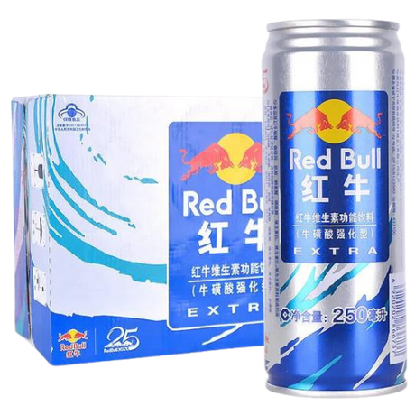 RedBull Blue Extra Energy Drink 24x250ml