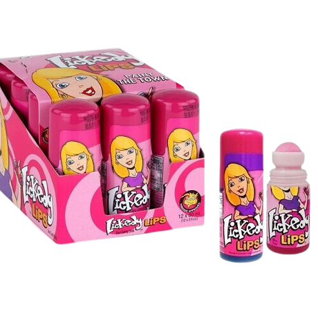 Lickedy Lips Painter Candy Roller 12x60ml dimarkcash&carry