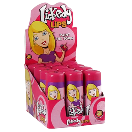 Lickedy Lips Painter Candy Roller 12x60ml dimarkcash&carry