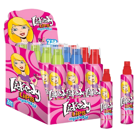 Lickedy Lips Spray 12X60Ml dimarkcash&carry