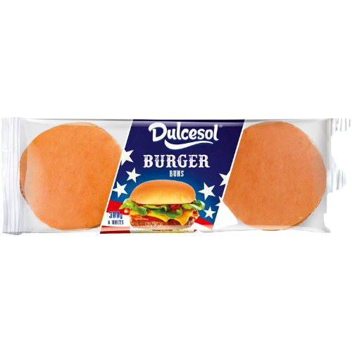 Plain Burger Buns 8X300G