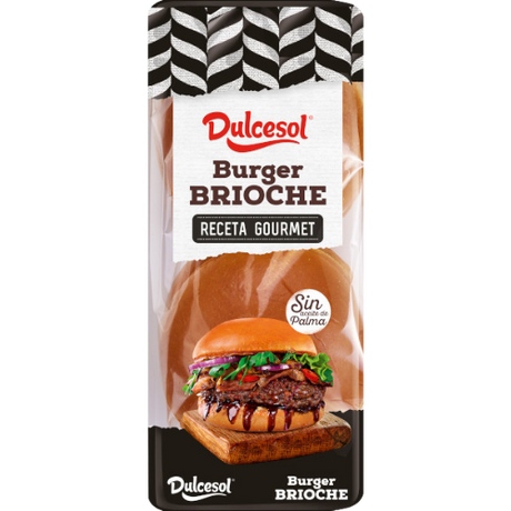 Brioche Burger Buns 7X340G