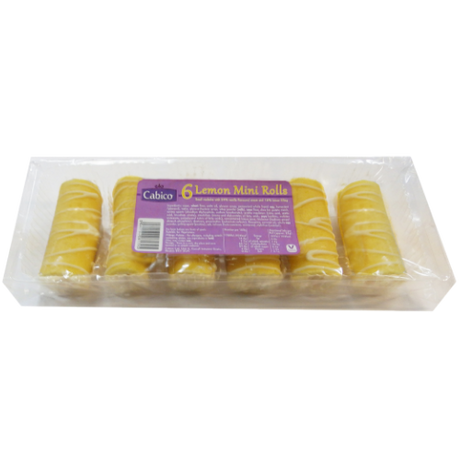 Cabico Lemon Mini Rolls 12X150G