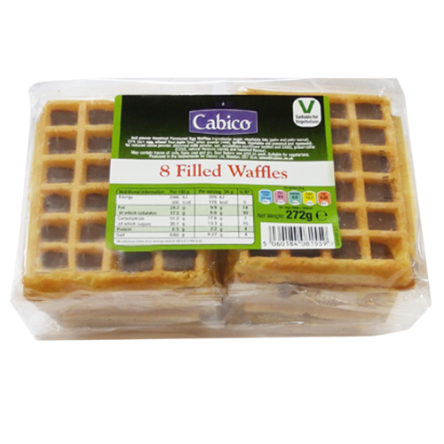 Cabico Chocolate Filled Waffles 12X272G