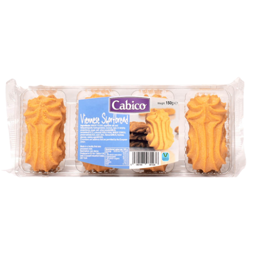 Cabico Viennese Shortbread 20X150G