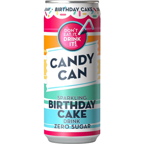 Candy Can Birthday Cake 12X330Ml dimarkcash&carry