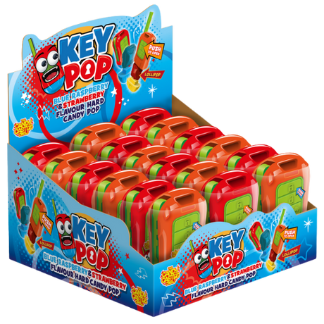 Candy Castle Key Pop Lollipops 18X10G dimarkcash&carry